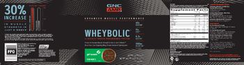GNC AMP Advanced Muscle Performance Wheybolic Thin Mints - supplement