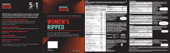 GNC AMP Advanced Muscle Performance Women's Ripped Vitapak Program with Metabolism + Muscle Support Biotin 5000 - supplement
