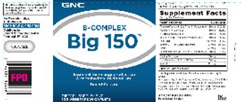 GNC B-Complex Big 150 - supplement