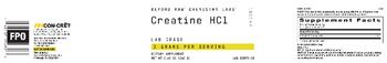 GNC Beyond Raw Chemistry Labs Creatine HC1 2 grams - supplement