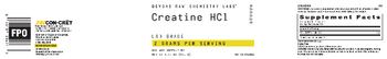 GNC Beyond Raw Chemistry Labs Creatine HCl - supplement