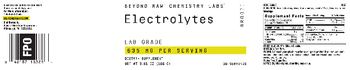 GNC Beyond Raw Chemistry Labs Electrolytes - supplement
