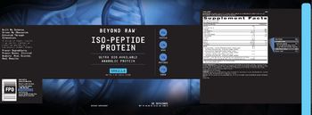 GNC Beyond Raw Iso-Peptide Protein Vanilla - supplement