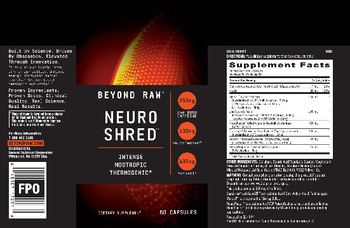 GNC Beyond Raw Neuro Shred - supplement