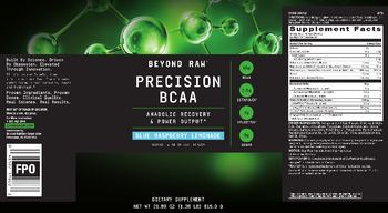 GNC Beyond Raw Precision BCAA Blue Rasberry Lemonade - supplement