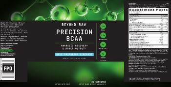 GNC Beyond Raw Precision BCAA Blue Raspberry Lemonade - supplement