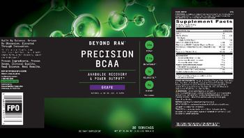 GNC Beyond Raw Precision BCAA Grape - supplement