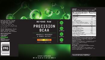 GNC Beyond Raw Precision BCAA Tangy Orange - supplement