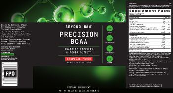 GNC Beyond Raw Precision BCAA Tropical Punch - supplement