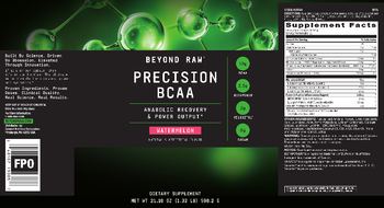 GNC Beyond Raw Precision BCAA Watermelon - supplement
