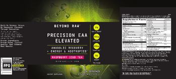 GNC Beyond Raw Precision EAA Elevated Raspberry Iced Tea - supplement
