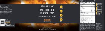 GNC Beyond Raw Re-Built Mass XP Chocolate - supplement