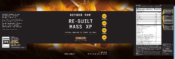 GNC Beyond Raw Re-Built Mass XP Chocolate - supplement