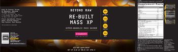 GNC Beyond Raw Re-Built Mass XP Strawberry - supplement