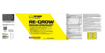 GNC Beyond Raw Re-Grow Double Chocolate - supplement