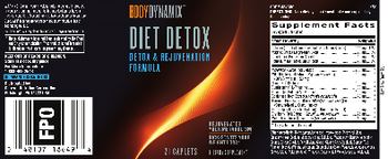 GNC BodyDynamix Diet Detox - supplement