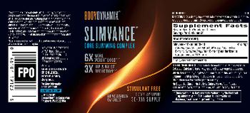 GNC BodyDynamix Slimvance Core Slimming Complex - supplement