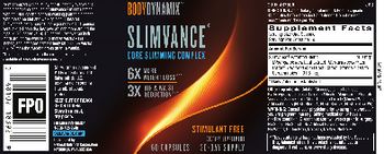 GNC BodyDynamix Slimvance - supplement