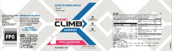 GNC Climb Energy Pink Lemonade - supplement