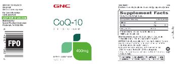 GNC CoQ-10 400 mg - supplement