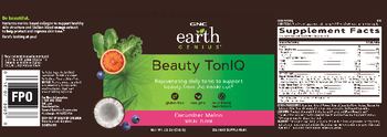 GNC Earth Genius Beauty TonIQ Cucumber Melon - supplement