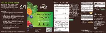 GNC Earth Genius Men's Vitapak Program Men's Circulatory Support - supplement