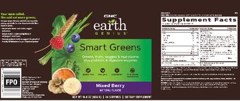 GNC Earth Genius Smart Greens Mixed Berry - supplement