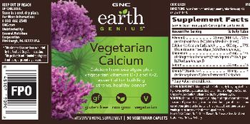 GNC Earth Genius Vegetarian Calcium - vitaminmineral supplement