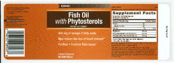 GNC Fish Oil With Phytosterols - supplement