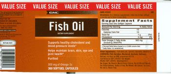 GNC Fish Oil - supplement