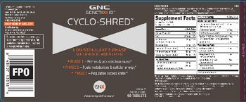 GNC GenetixHD Cyclo-Shred - supplement