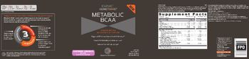 GNC GenetixHD Metabolic BCAA Raspberry Lemonade - supplement