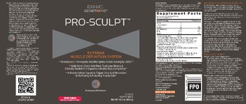 GNC GenetixHD Pro-Sculpt Fruit Punch - supplement