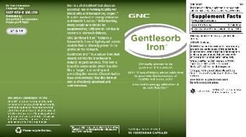 GNC Gentlesorb Iron - supplement