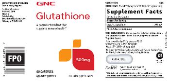 GNC Glutathione 500 mg - supplement