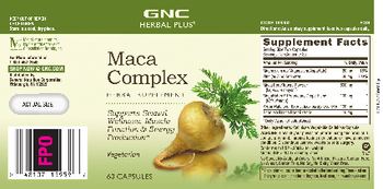 GNC Herbal Plus Maca Complex - herbal supplement