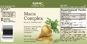 GNC Herbal Plus Maca Complex - herbal supplement