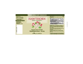 GNC Herbal Plus Standardized Hawthorn - herbal supplement