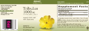 GNC Herbal Plus Tribulus 1000 mg - herbal supplement
