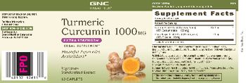 GNC Herbal Plus Turmeric Curcumin 1000 mg - herbal supplement