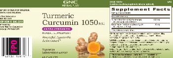 GNC Herbal Plus Turmeric Curcumin 1050 mg - herbal supplement