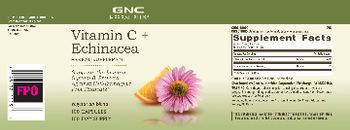 GNC Herbal Plus Vitamin C + Echinacea - herbal supplement