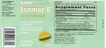 GNC Isomer E - supplement