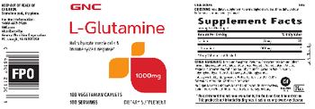 GNC L-Glutamine 1000 mg - supplement