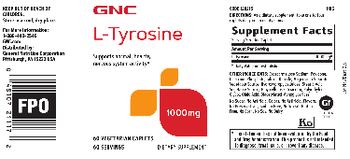GNC L-Tyrosine 1000 mg - supplement