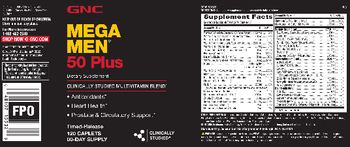 GNC Mega Men 50 Plus - supplement