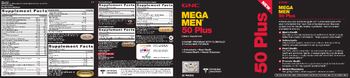 GNC Mega Men 50 Plus High Potency EPA & DHA - supplement