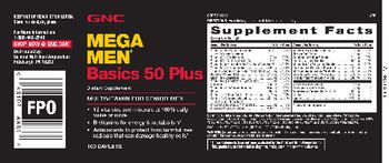 GNC Mega Men Basics 50 Plus - supplement