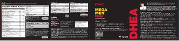 GNC Mega Men DHEA DHEA 25 - supplement