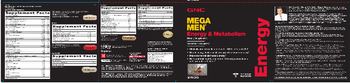 GNC Mega Men Energy & Metabolism Carnitine 500 - supplement